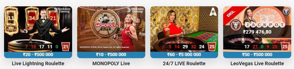 Live Casino Games