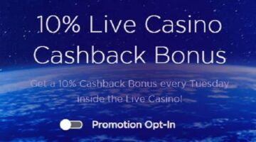 10% Cashback Tuesdays at Genesis Casino