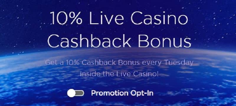 Genesis Casino Cashback
