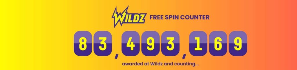 free spins at Wildz
